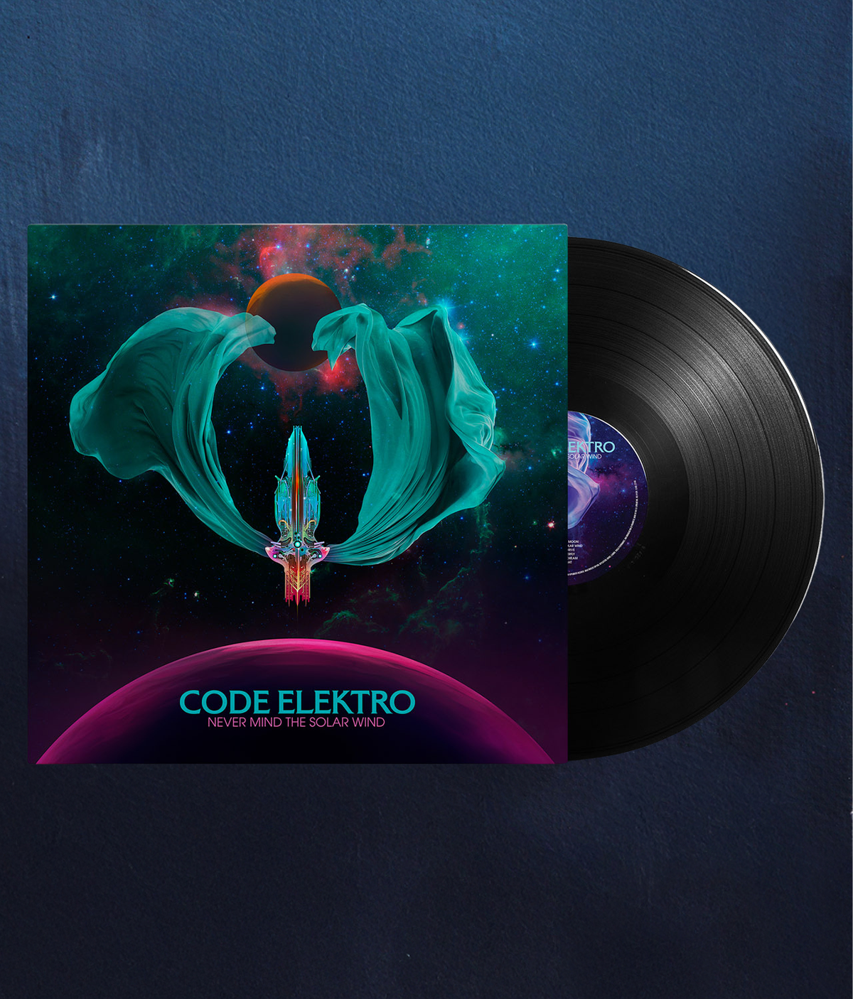 Never Mind the Solar Wind – Synthwave Vinyl | Code Elektro – CODE