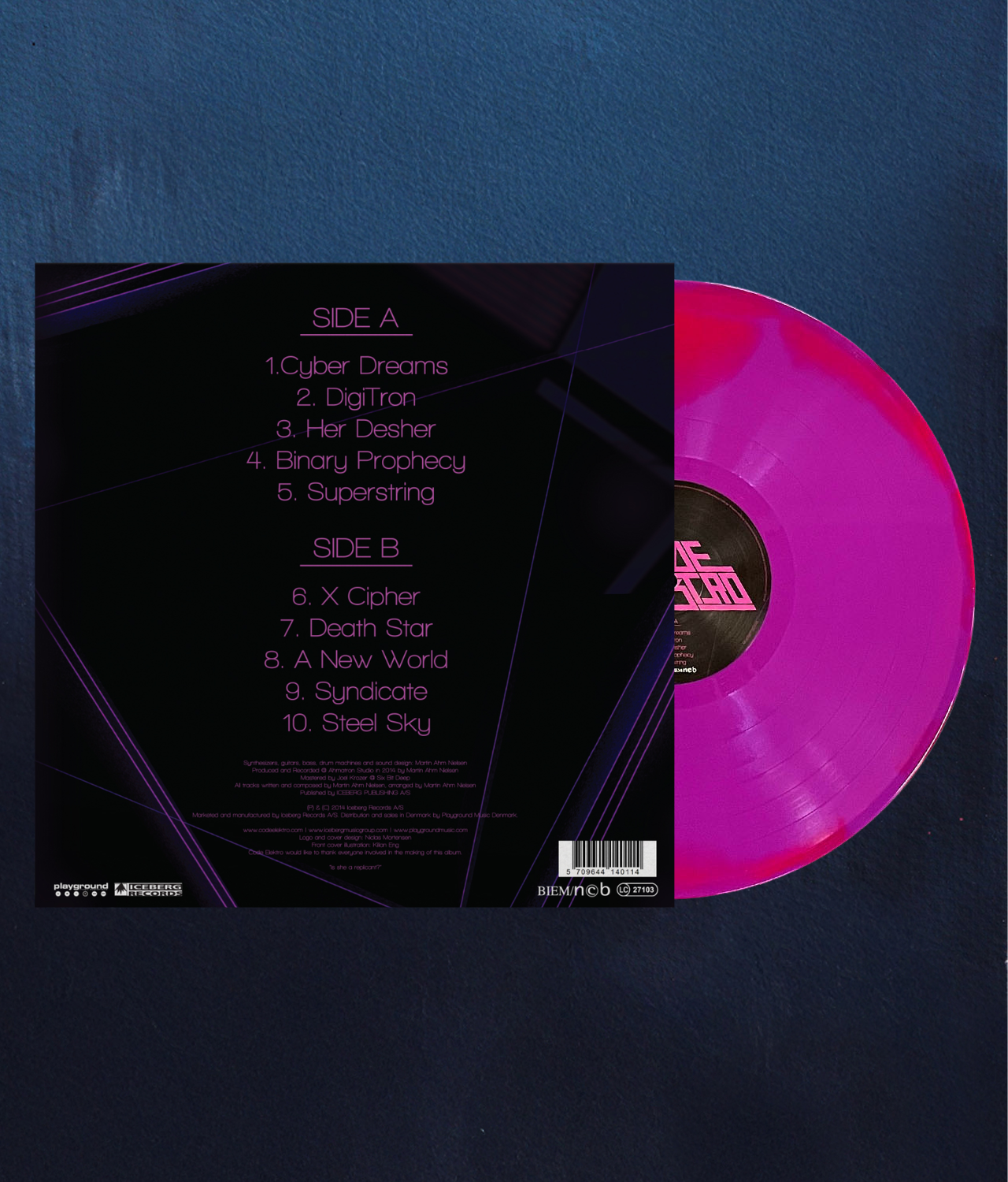 Superstrings Purple