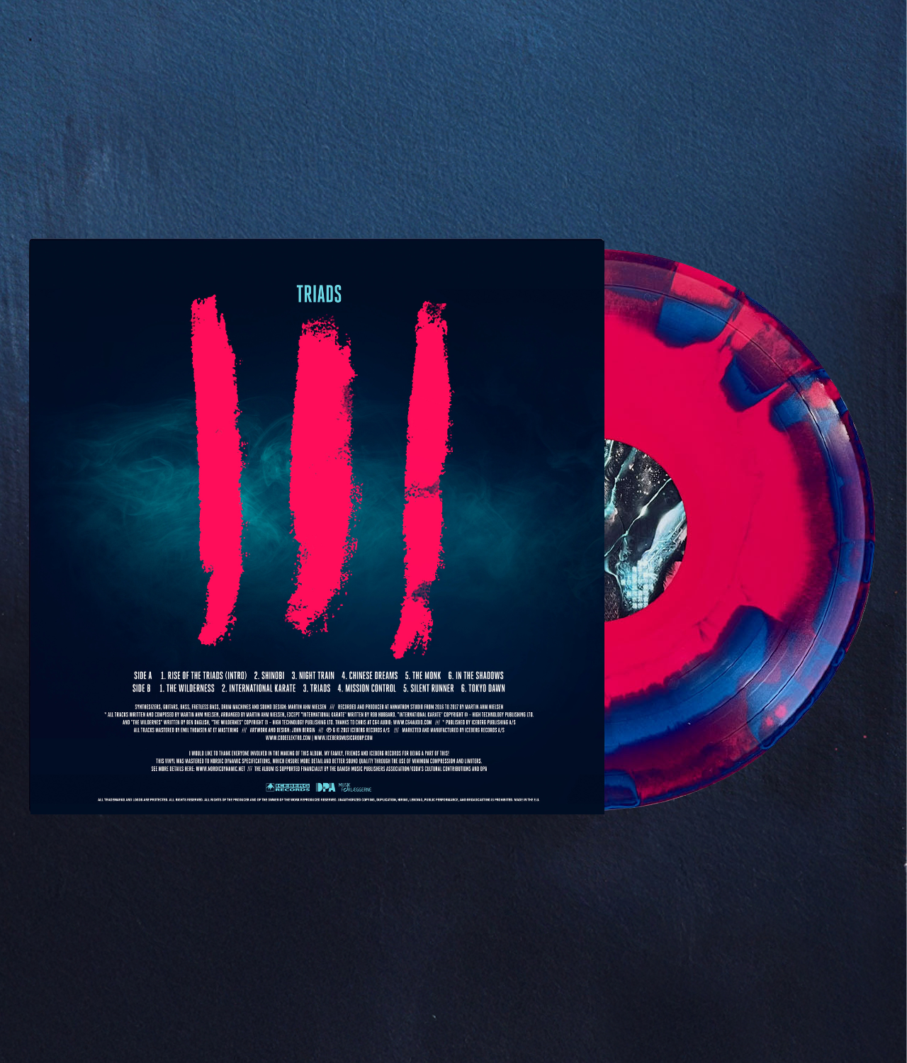 Triads Red/Blue Vinyl