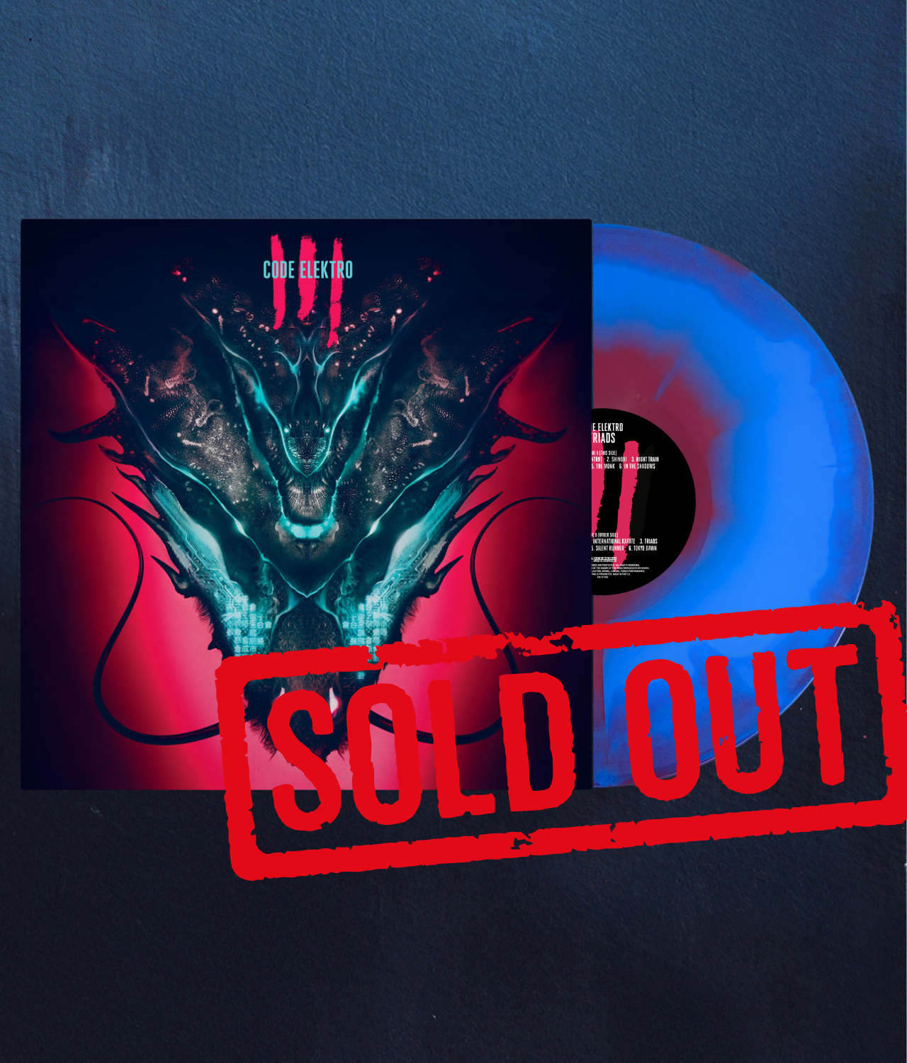 Triads - Blue Red - SOLD OUT