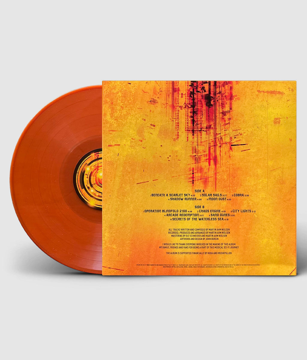 Deeper Cuts Limited Edition synthwave vinyl record by Code Elektro