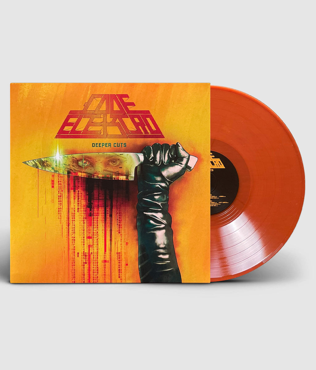 Deeper Cuts Limited Edition synthwave vinyl record by Code Elektro